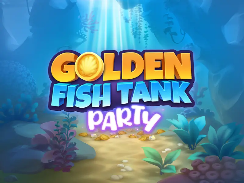 Torneio Golden Fish Tank Party com slots ouro com bonus